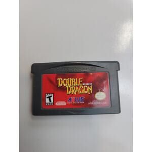 Double Dragon Advance Nintendo Game Boy Advance Authentic Excellent Condition